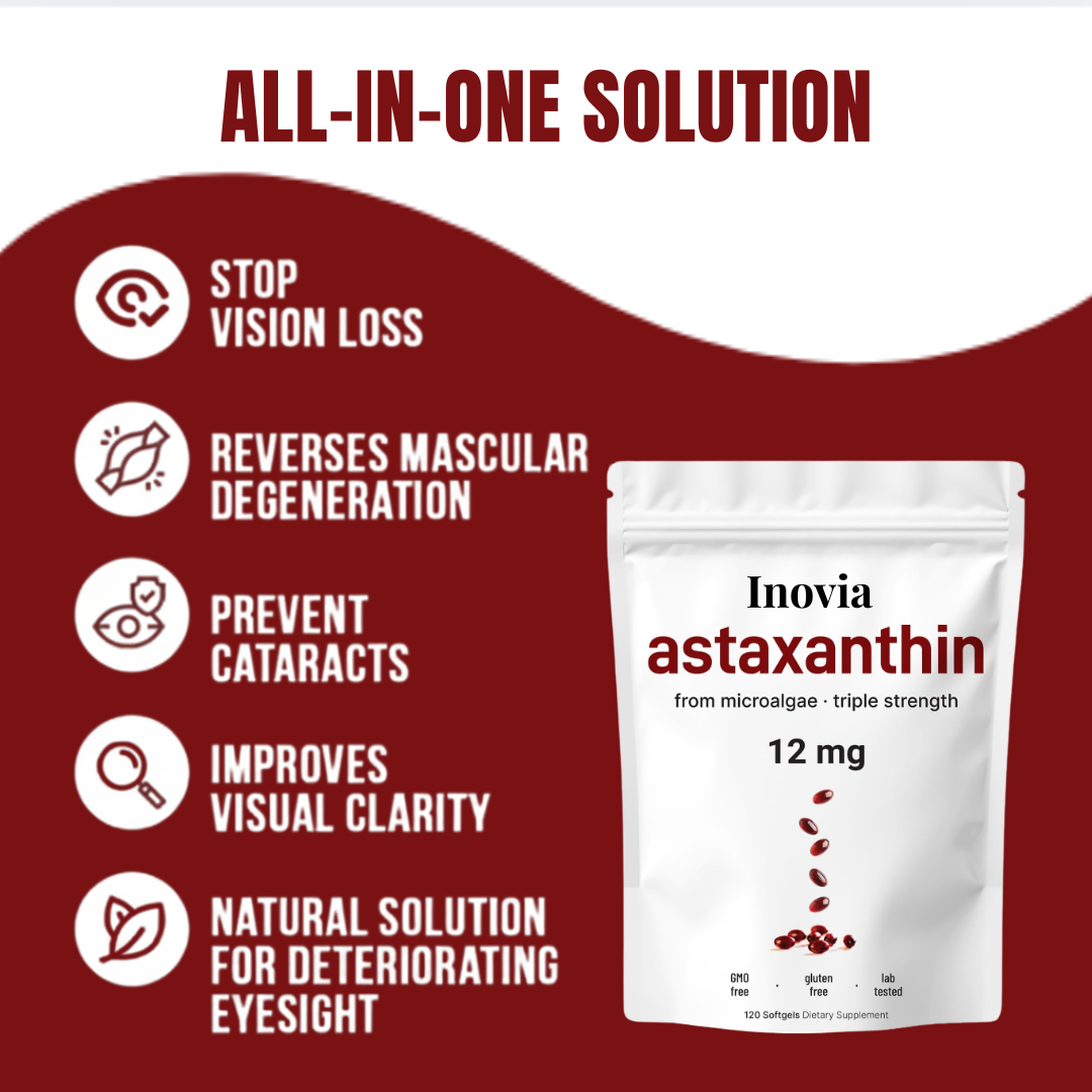 Inovia Astaxanthin Softgels