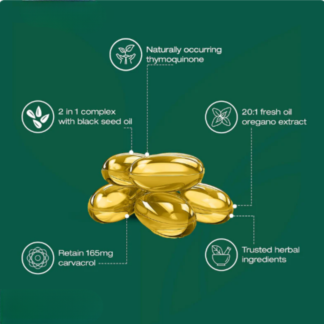 Inovia Oil Of Oregano Softgels