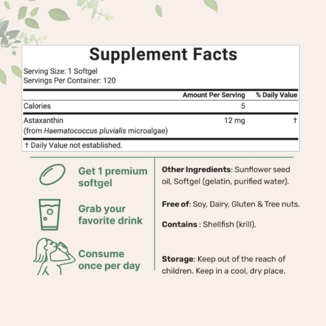 Inovia Astaxanthin Softgels